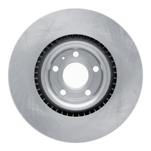 Audi S4 Brake Rotor (1) - Front - R1 Concepts - Plain - `04-`09